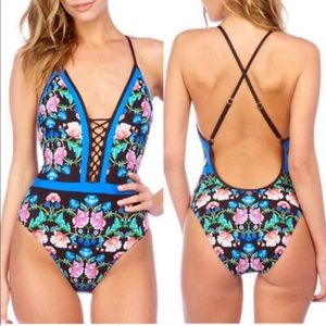 New lace up swimsuit